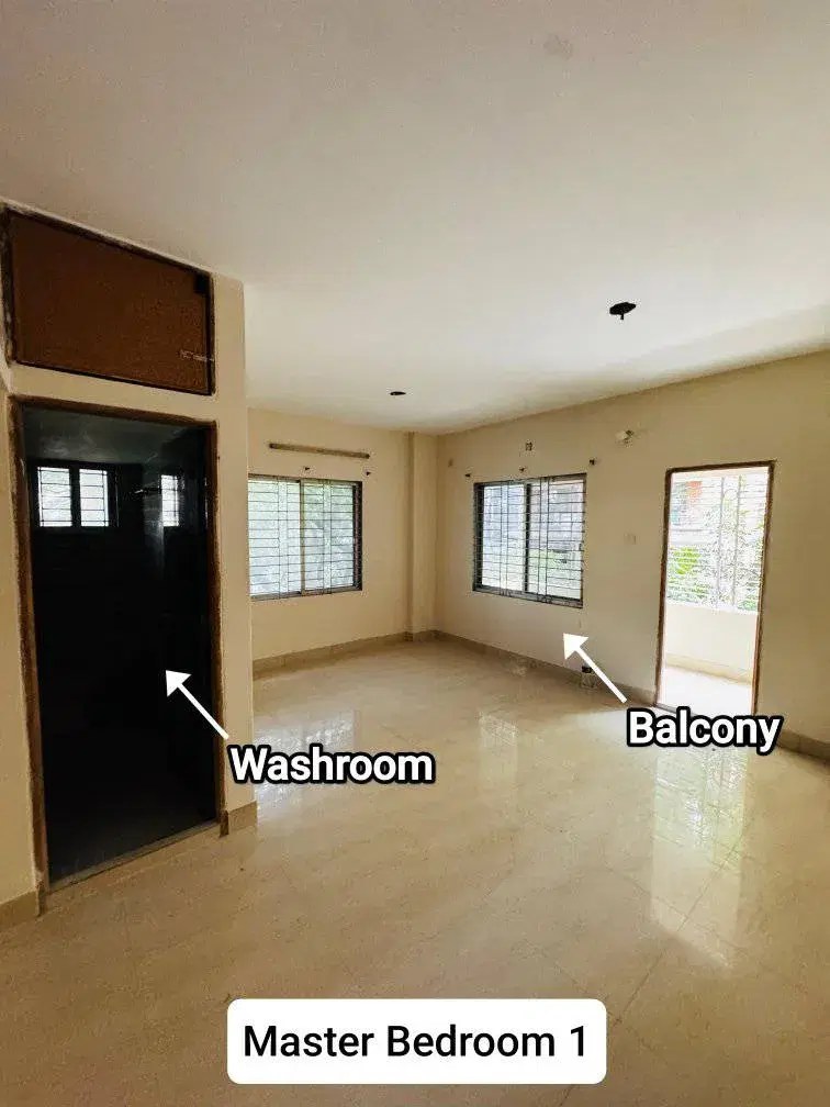 Master bedroom in H block