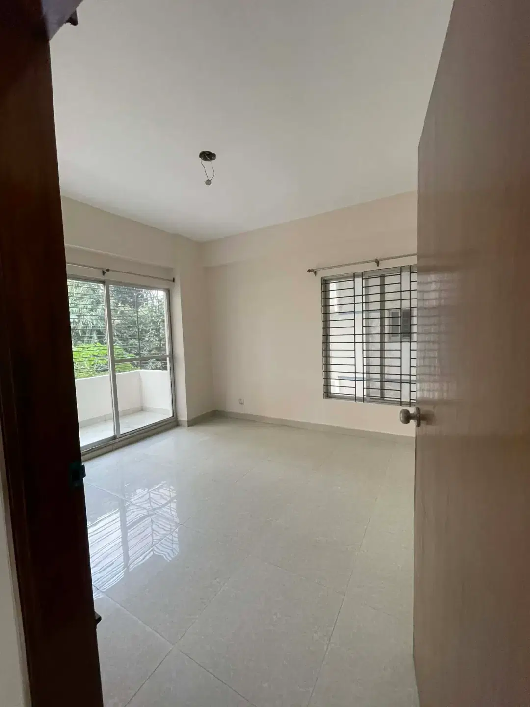 Semi-Master Bedroom with Attached Balcony for Female